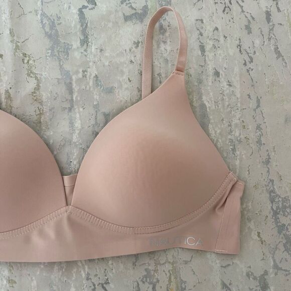 Nautica Intimates Nude Lightly padded bra 34C - Picture 3 of 7